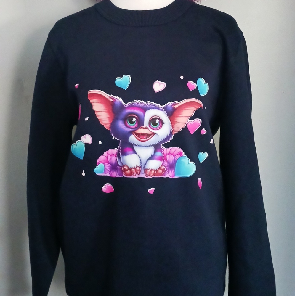 Amazon size small blue sweatshirt